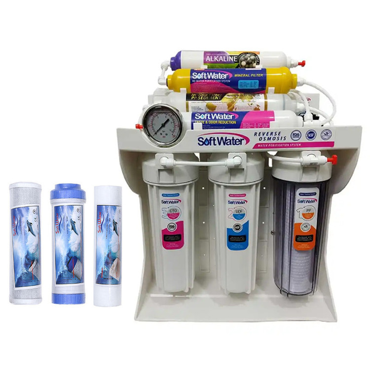 دستگاه تصفیه کننده آب سافت واتر مدل hajibashi-x700