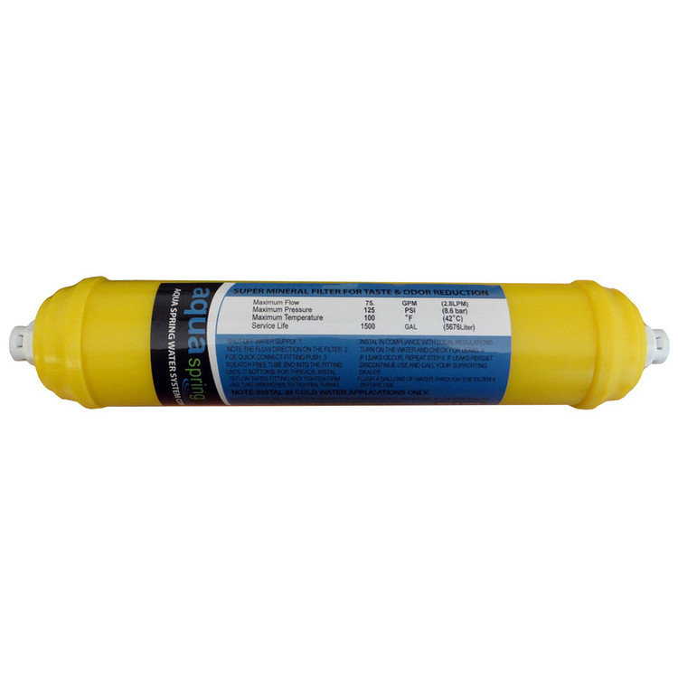 دستگاه تصفیه کننده آب آکوآ اسپرینگ مدل RO-SF5660 به همراه فیلتر تصفیه آب کد 01 مجموعه 4 عددی