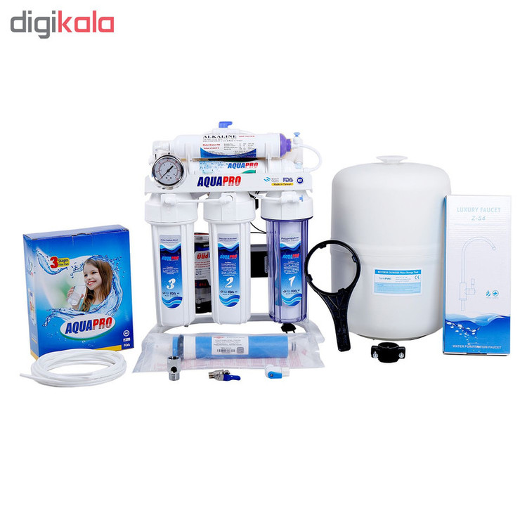 دستگاه تصفیه کننده آب خانگی آکوا پرو مدل AQUA-ORP7-S