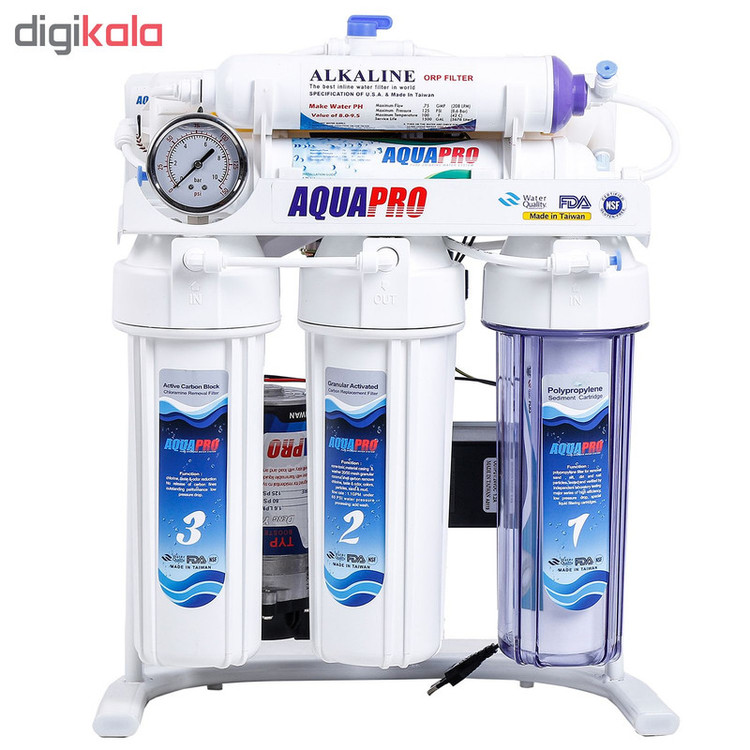 دستگاه تصفیه کننده آب خانگی آکوا پرو مدل AQUA-ORP7-S