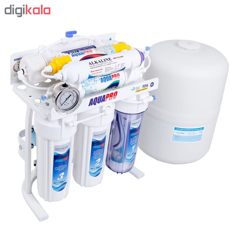 دستگاه تصفیه کننده آب خانگی آکوا پرو مدل AQUA-ORP7-S